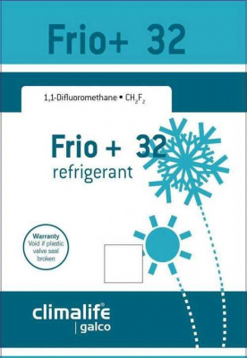 Фреон R32, 3 кг FRIO+, Бельгия